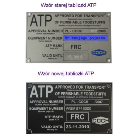 Certificat ATP Cluj (prelungire certificare FRC Cluj) 
